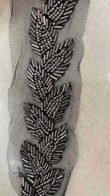 纯手工定制重工手工花边网边花边|ms