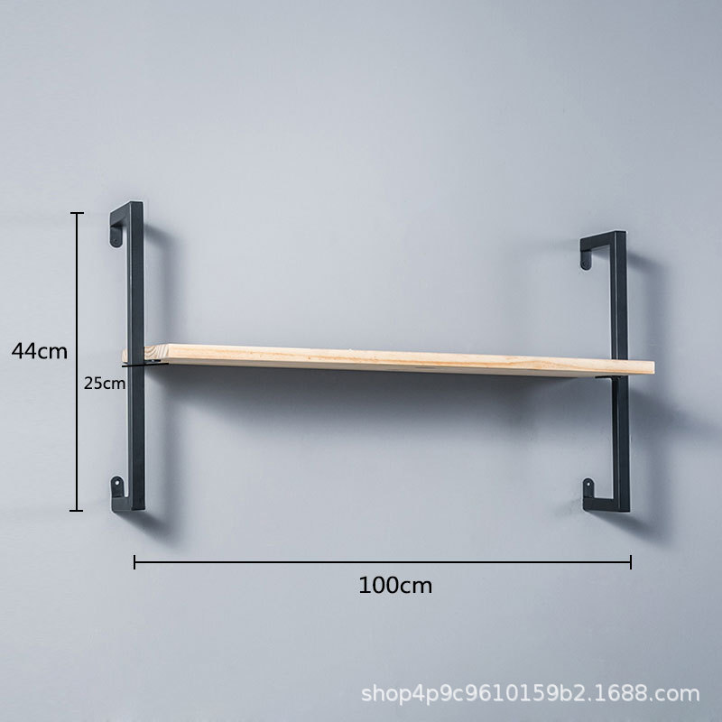 Estante de pared de lujo ligero nórdico, estante de exhibición multicapa colgado en la pared, sala de estar de almacenamiento simple