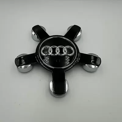 black five-claw car tire center – Hub cover - concave-black
