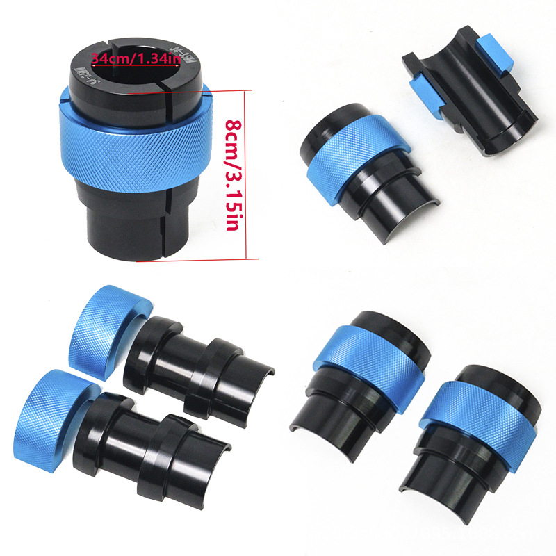 Off-Road Motorcycle Front Shock Absorber Oil Seal Cleaning and Maintenance Mud Remover Shock Absorber Repair Tool Disassembly and Installation Inverted