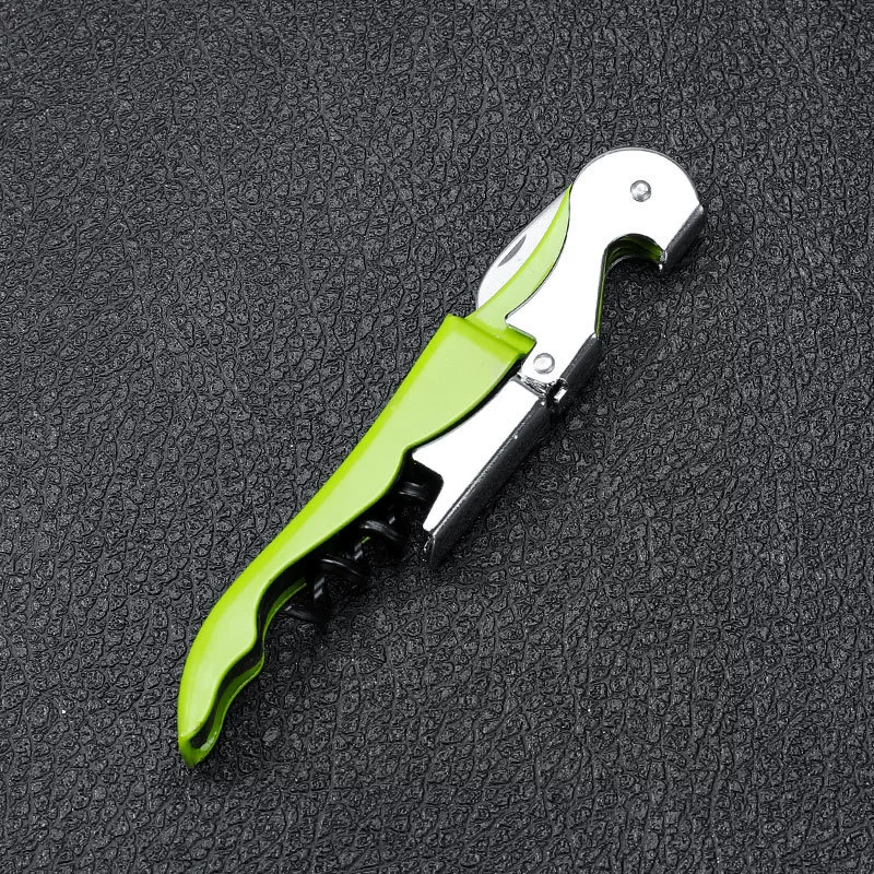 Seahorse Bottle Opener Paddle — Universal stainless steel corkscrew, color options