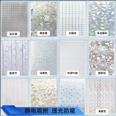 批发玻璃贴纸透光不透明家用卧室客厅加厚窗户防偷窥隐私玻璃贴膜