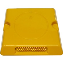 厂家直销超光亮玻璃珠全注塑猫眼道钉ABS 3M地面突起路标指引标志