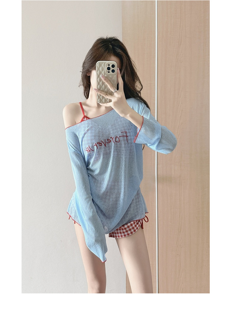 GraceChic GraceChic Two-Piece Swimsuit Women Plus Size Long Sleeve High-End Conservative Style For Curvy Girls Covering Flaws Stunning_ecoleips.com