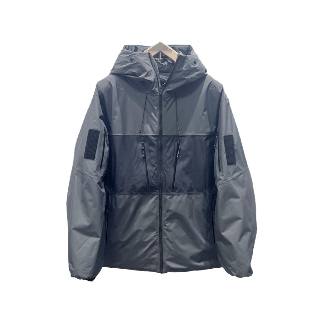 Men's Clothing 2024 Winter New Men's Hooded Thickened Warm Windproof Silk cotton Jacket_voghion.com