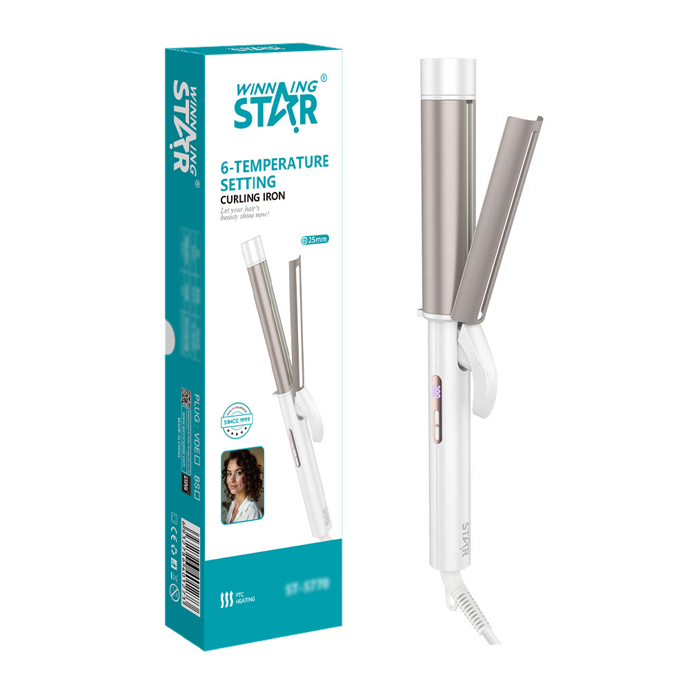 Winning star comercio exterior hogar transfronterizo automático gran onda eléctrica femenina férula esponjosa plancha de pelo varilla rizadora