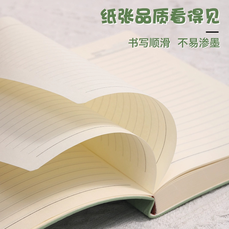 Cuaderno de notas A5 de alto valor visual simple y grueso cuaderno de notas de los estudiantes comienzan a aprender cuaderno en blanco de registro de oficina