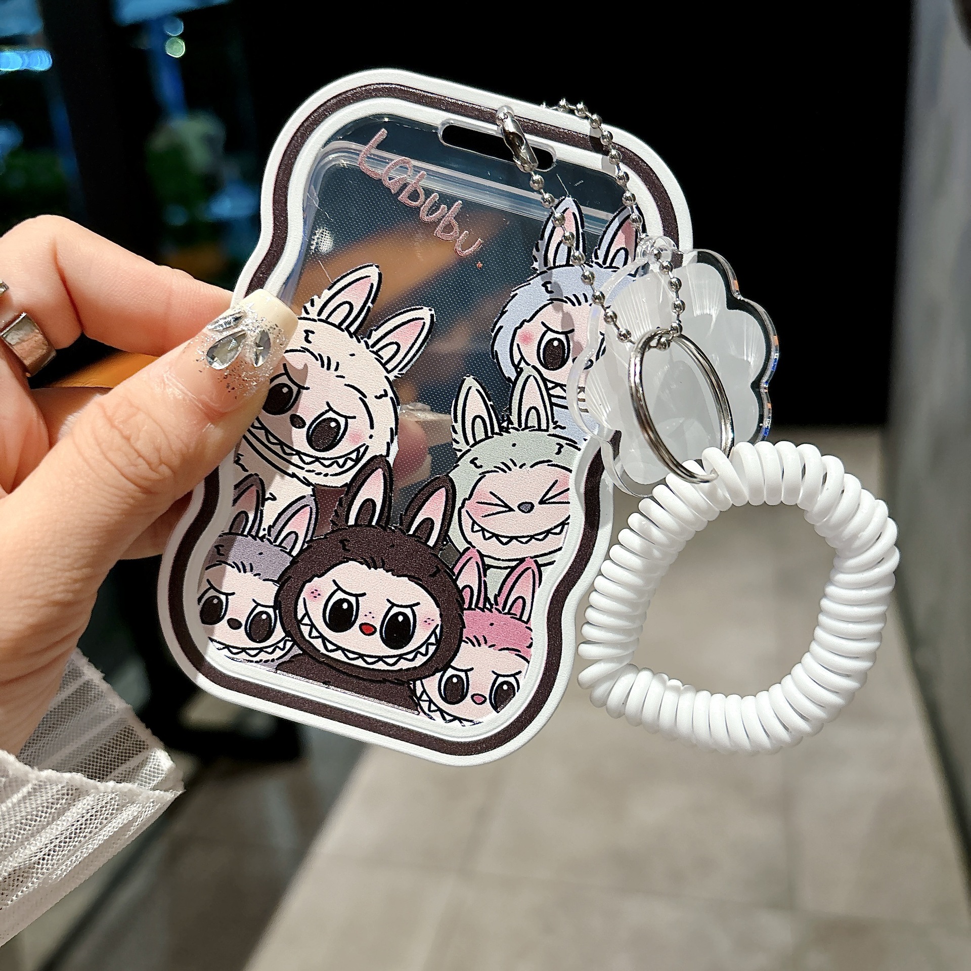 證件飯卡門禁身份證亞克力卡套帶掛繩校園卡公交卡學生工作證工牌