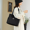 Fashionable capacious advanced shopping bag, one-shoulder bag, city style, high-end, oxford cloth