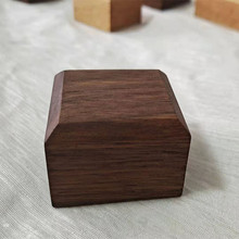 3ZBY黑胡桃木块方块胸像模型摆件底座diy手工小制作材料实木垫高