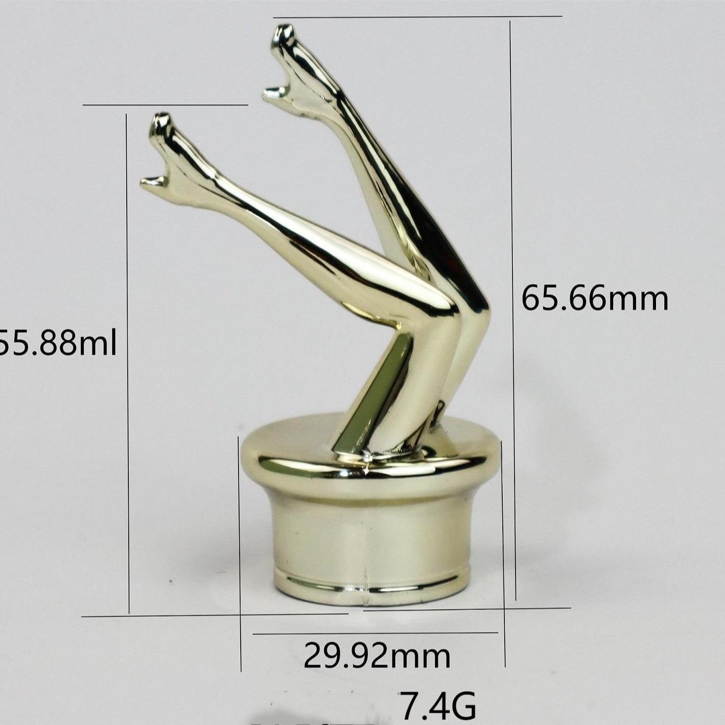 香水玻璃瓶瓶盖塑料材质外贸出口中东风格非洲印度