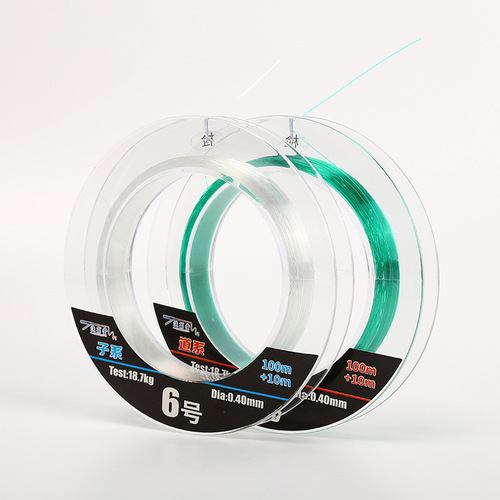100 meters nylon line high strength super soft transparent giant fishing line main line sub-line nylon fishing line wholesale