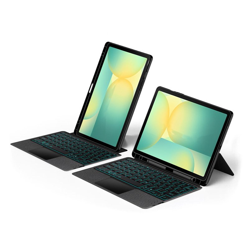 Bluetooth キーボード レザー ケースは、Samsung TAB S10lite タブレット S7/8/s9fe 分割型キーボード保護ケースに適しています。|undefined