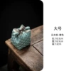 Cloth bag cloud and water pattern-Cyan 10.5*10.5*12