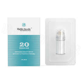 跨境Hydra.Needle水溶针20针水光自动导入美容仪黄金装液印章微针