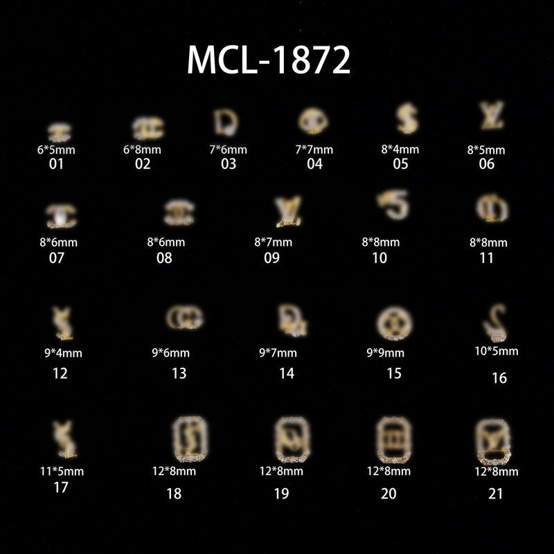 Nail accessories alloy Net red hot DIY point diamond alloy flat diamond nail patch special-shaped diamond big brand jewelry Nail accessories alloy Net red hot DIY point diamond alloy flat diamond nail patch special-shaped diamond big brand jewelry