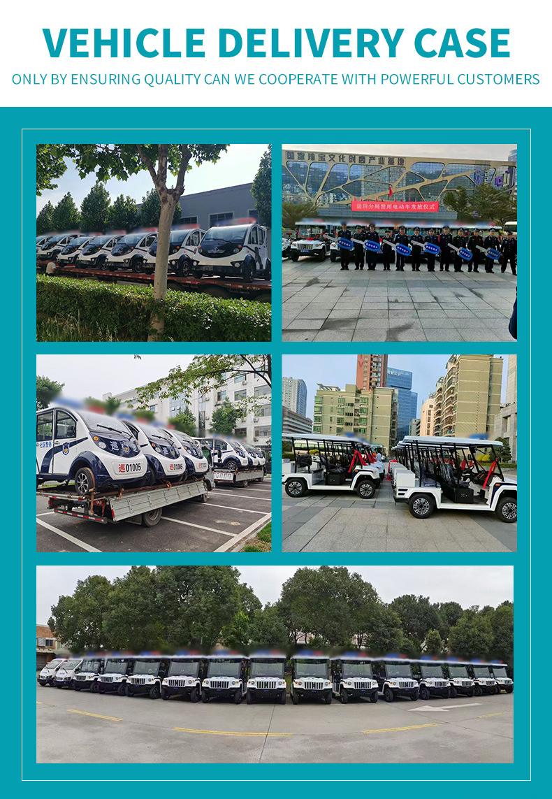 Customized Golf Carts for Foreign Trade, Factories, Hotels, Off-Road Areas, Tourist Attractions, and Off-Road Electric Golf Carts