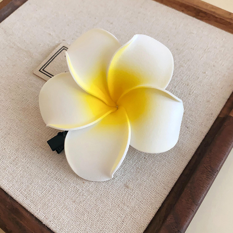 66 # Duckbill clip-white-yellow-large