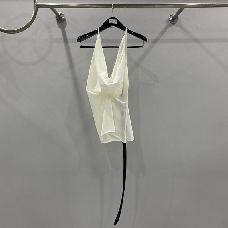 SUBHUMAN mujer elegante sin espalda estiramiento de un solo hombro de color sólido Sling slim fit camisola sexy de las mujeres image 3
