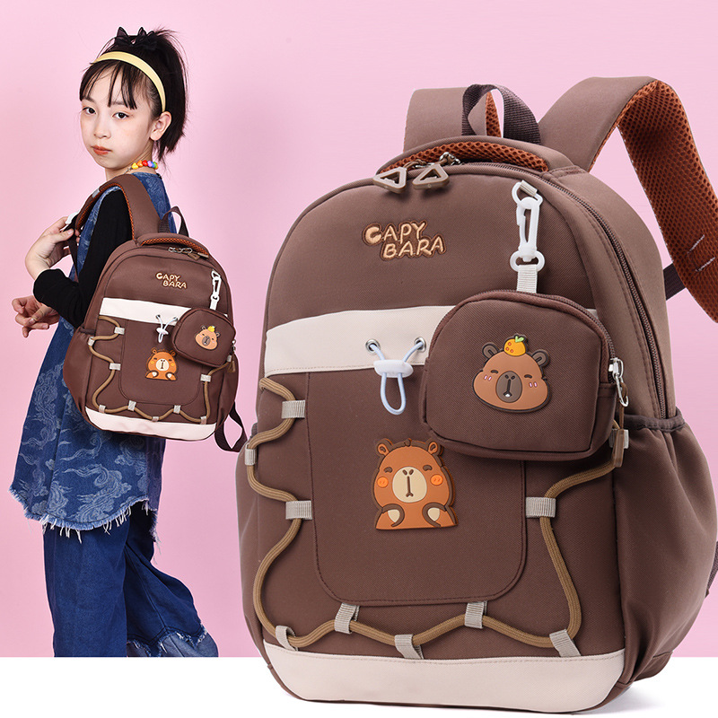 Mochila de dibujos animados para niños lindas niñas preescolares mochila de jardín de infantes niños de 4 años y 6 años de edad mochila de clase media