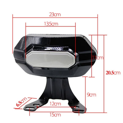 Modified backrest motorcycle electric car Other Electric Vehicle Accessories