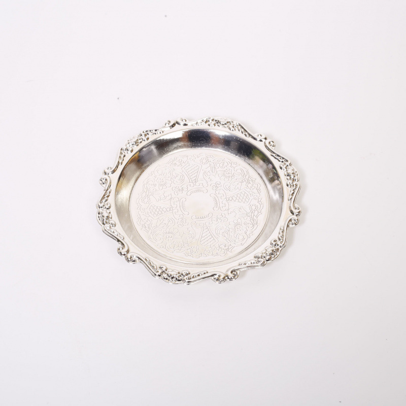 실버 패턴 플레이트—0x0cm