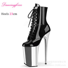 �ϻ���23cm�߼�UV�僵׺�ɫ�����ѥ�A�^��Ƥ�Ըк����䓹���Ь