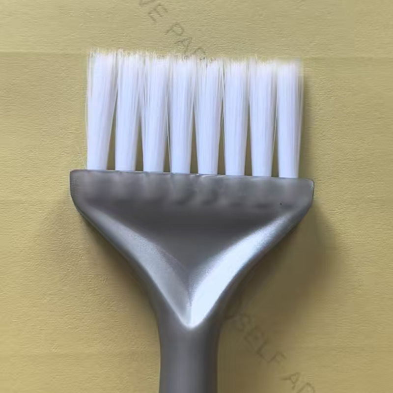 Pincel Plano para Teñir Cabello con Mango Puntiagudo para Salón de Peluquería