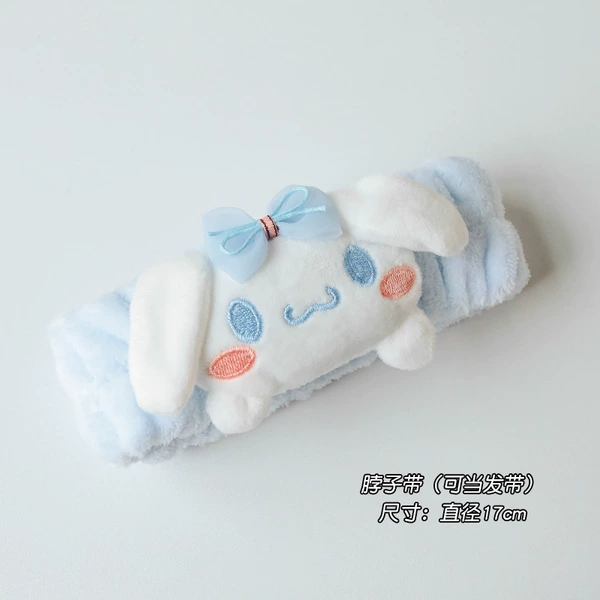 Blue puppy-hairband