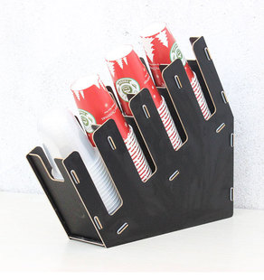 Disposable Paper Cup Holder, Milk Tea Shop Special Cup Holder, Commercial Coffee Cup Storage Rack, Shenheng