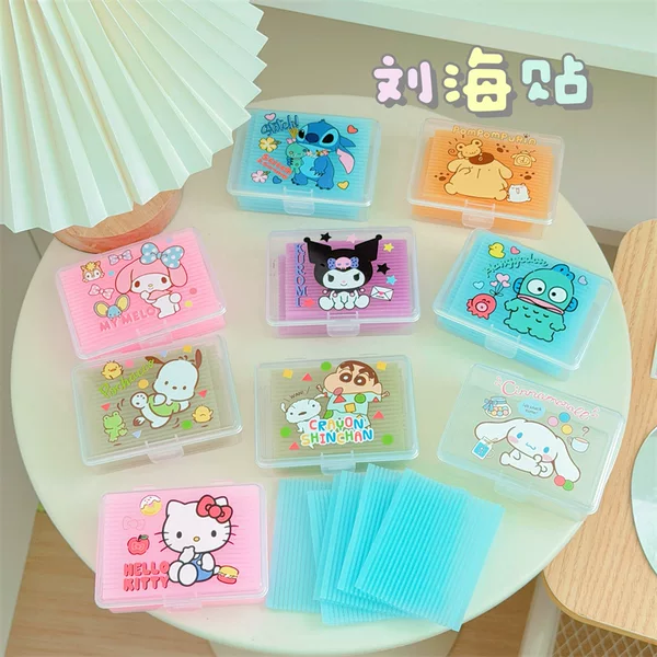 Cute Bangs Stickers Magic Hair Stickers Sticky Hair Patches Hair Fixing Magic Stickers Hair Accessories