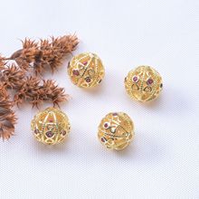 ��ɫ18K��ɫ΢��U���ʯ�A��DIY�ֹ�����������Ʒ������l