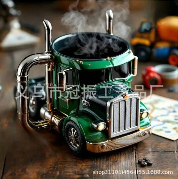 Copa de camión - verde