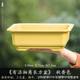 Household long flower pot rectangular manger pot succulent green plant banyan bonsai bonsai breathable imitation purple sand resin pot