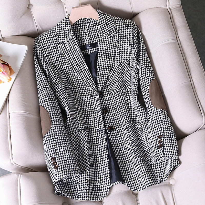 Women's Clothing temperament commuting two button casual women's suits_voghion.com