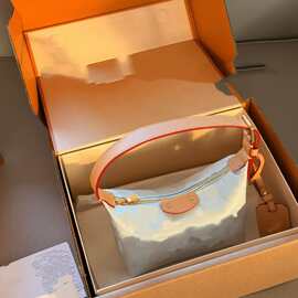 跨境新款中古腋下包丹宁牛仔包vintage饭盒包手提包女包复古时尚
