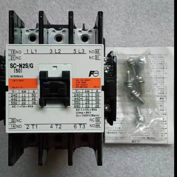 富士交流接触器SC-E5 AC110V 220V 380V电梯接触器