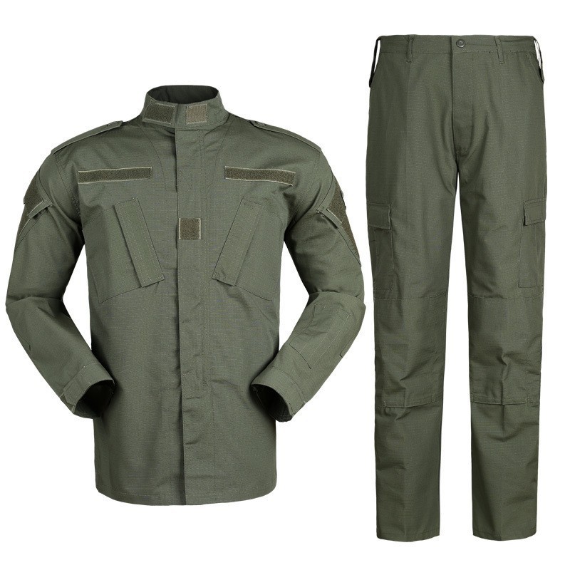 Trajes de camuflaje negros transfronterizos para hombres al aire libre tácticos trajes de entrenamiento resistentes al desgaste herramientas primavera y otoño fabricantes al por mayor