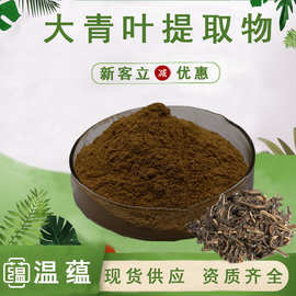 大青叶提取物10:1大青叶粉食品级原料膳食纤维粉固体饮料现货包邮