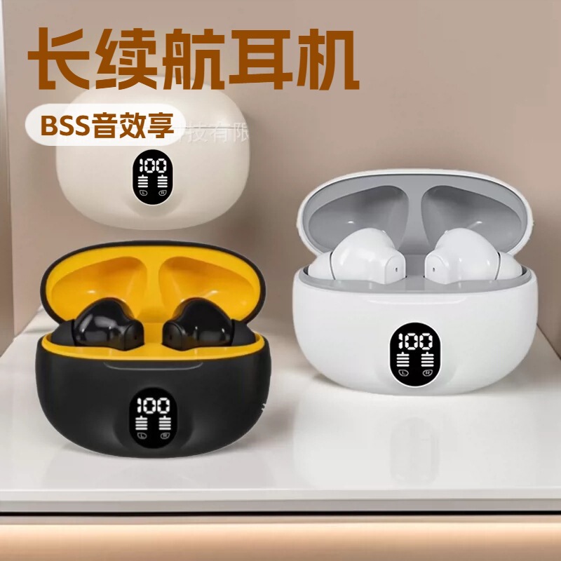 Miniso Cross-Border New Model 895B Wireless Bluetooth Headphones with Digital Power Display and Long Battery Life S510 Bluetooth Headphones Factory