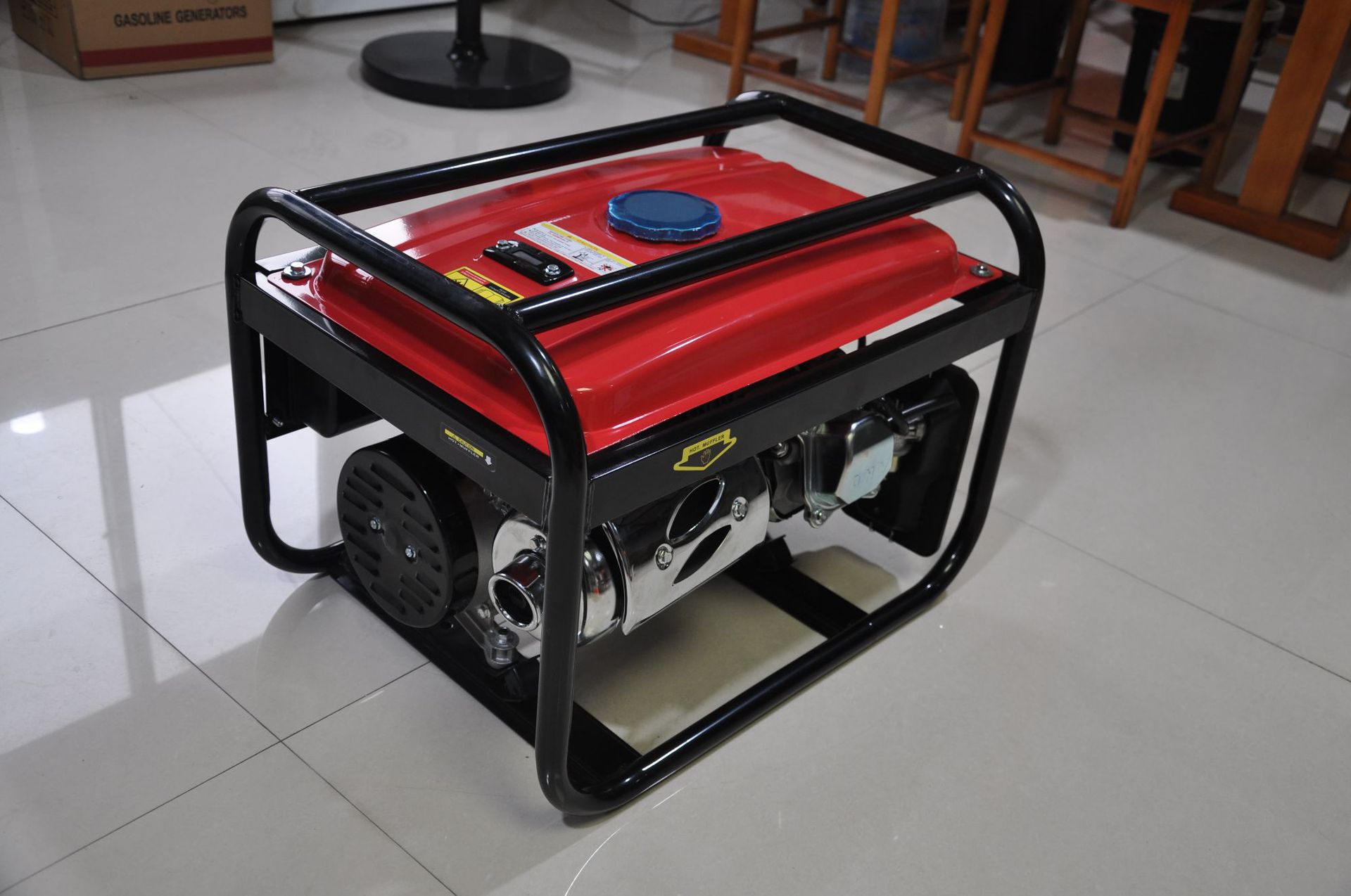 New Single-Phase Gasoline Generator 110V/220V Small Portable Outdoor Camping Style Emergency Generator 3/5Kw