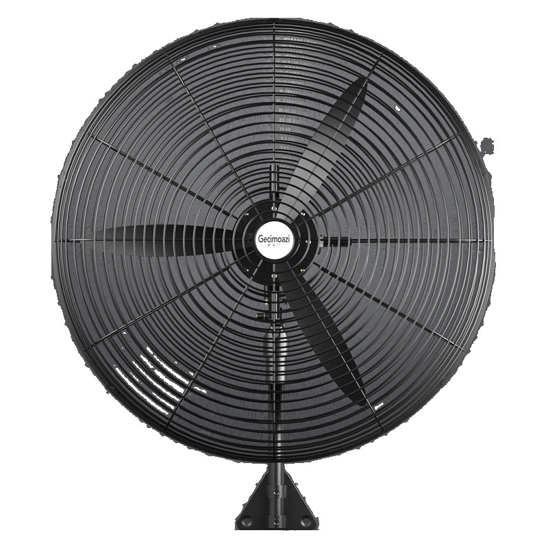 Ventilador industrial, ventilador de pared, ventilador eléctrico montado, gran viento, granja de alta potencia, interruptor de control de cable, ventilador de cuerno