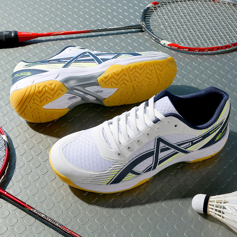 Zapatos de tenis casuales transfronterizos para hombres y mujeres, zapatos de tenis de mesa, zapatos de bádminton de entrenamiento de combate real, zapatos de bádminton de mujer
