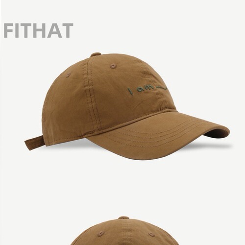 High-quality fashionable letter embroidery baseball cap for men and women, unisex spring sun hat, Korean version couple wide-brim duckbill hat