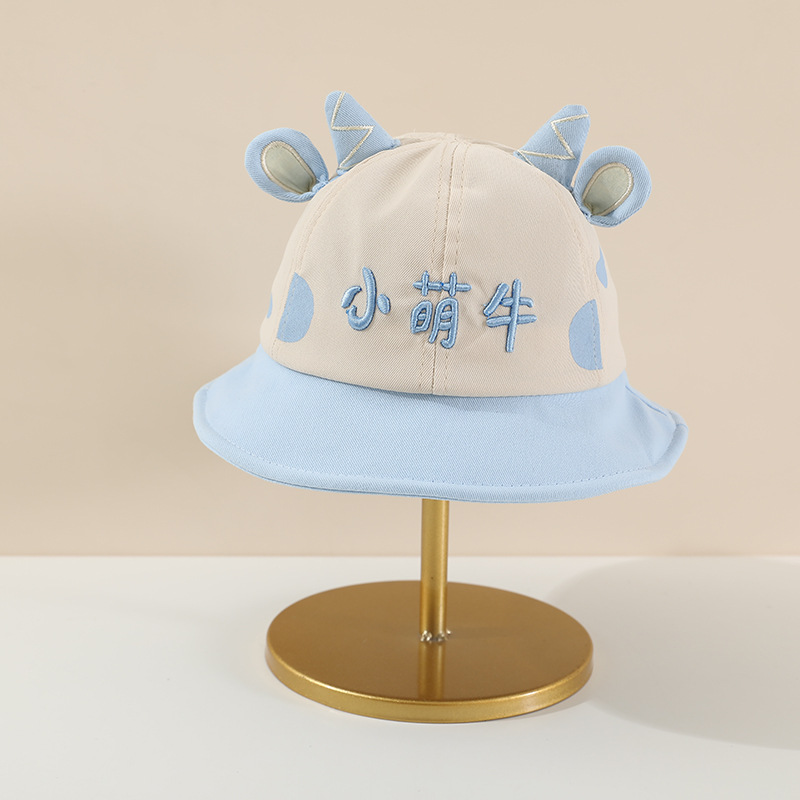 Sombreros para niños primavera y otoño delgados lindos super grandes bisel sombrero de pescador de protección solar para hombres y mujeres bebés viajan sombrero de verano