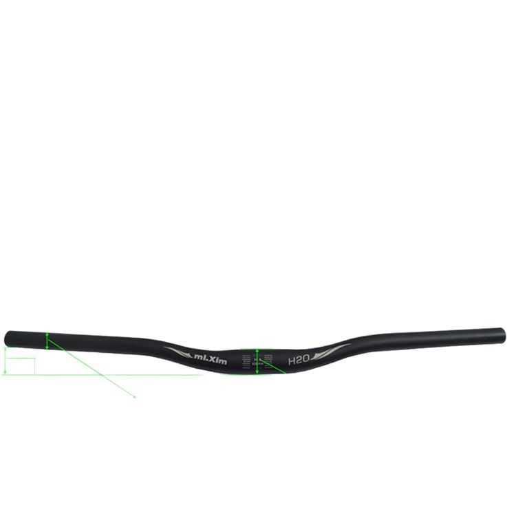 Mi.xim bicicleta de montaña aleación de aluminio 31.8 * 630 manillar recto manillar horizontal manillar