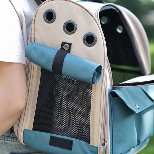 Cat Backpack Dual Shoulder Space Bag Cat Bag Outdoor Bag Portable Cat Backpack Breathable Dog Bag Cat Bag Pet Bag