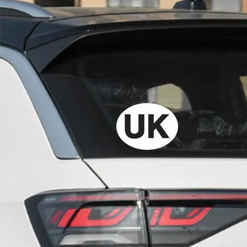 (Cross-border trading), round retroreflective waterproof sticker, Great Britain