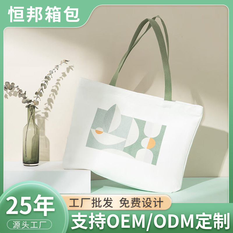 Bolsas de lona personalizadas bolsas de mano de gran capacidad estudiantes de hombro bolsas de lona de compras ecológicas personalizadas al por mayor