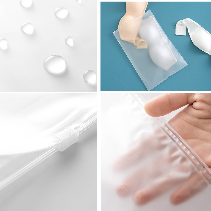 A6L travel storage bag clothes finishing bag luggage clothes packaging portable small items underwear sealed transparent